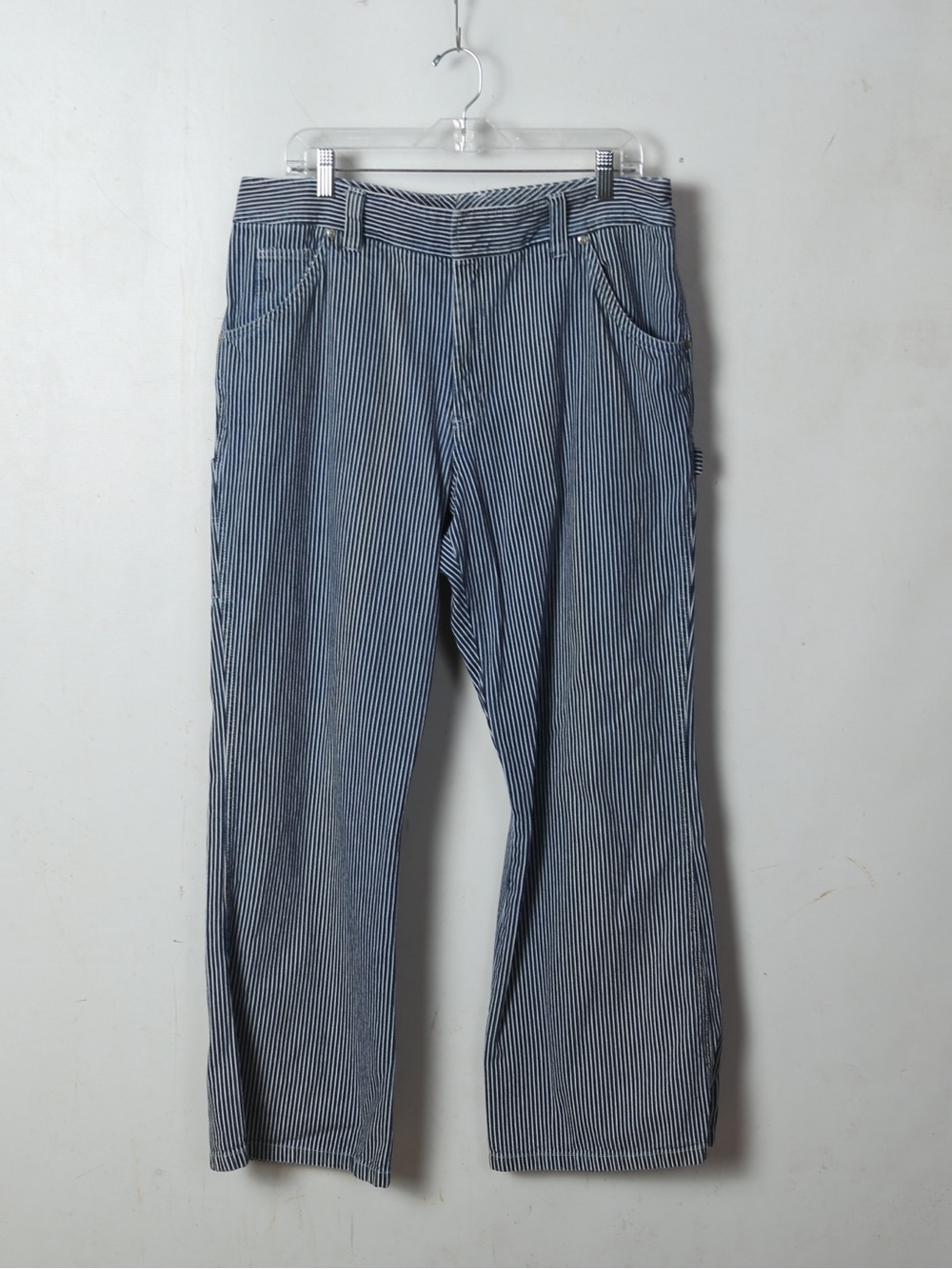 Forenza Navy and White Pinstripe Men's Trousers